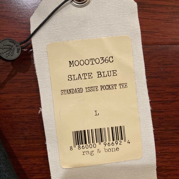 Rag and Bone Classic Pocket Tee - Picture 4 of 4